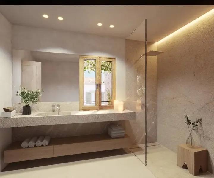 This historic village house is being thoroughly renovated and equipped with modern construction services. The original character of l — photo 9