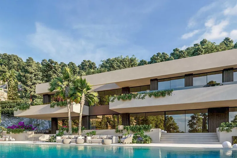 Impressive building plot with panoramic views and project for exclusive villa in Son Vida — photo 4