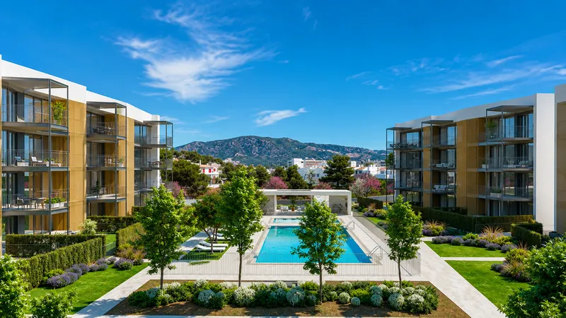 New modern apartment with garden near the beach in Palmanova — photo 3