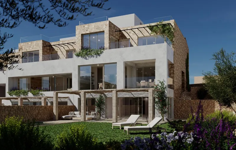 Quiet location house for sale in Alqueria Blanca with mountain view and landscaped gardens — photo 1