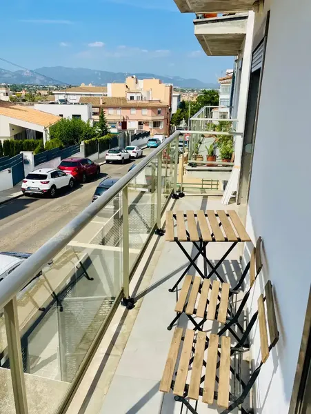 INMO MALLORCA. Very new 2-bedroom apartment in Son Rapinya-La Vileta. It has 2 bedrooms and 2 bathrooms, large living room with window with views — photo 3