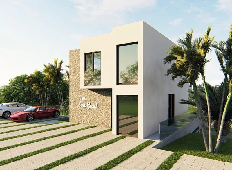 Villa under construction — photo 4