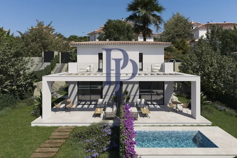 Newly built villas and semi-detached houses near the beach with pools, cinema, wellness and fitness area and bar — photo 11