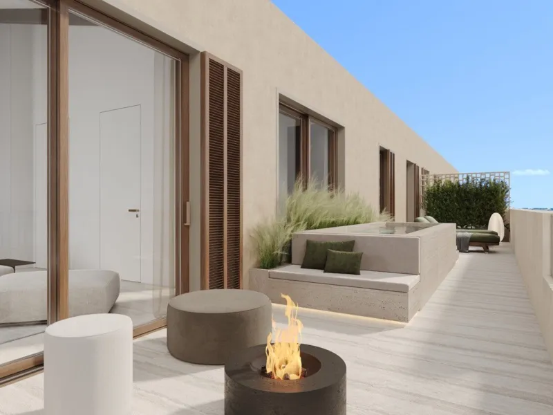 XO Jonquet – New-build penthouse, A+, with rooftop terrace, lift, pool, spa, garage and gym on the Paseo Marítimo - Palma de Mallorca - 3 Bedrooms, 135 m² — photo 12