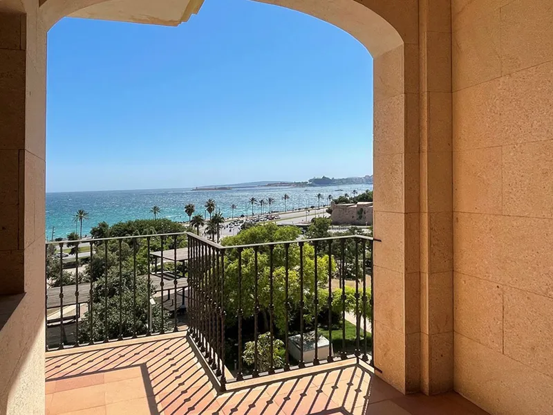 Penthouse with terrace and spectacular sea view, located in Portixol, 4 bedrooms, terraces, parking, Palma — photo 7