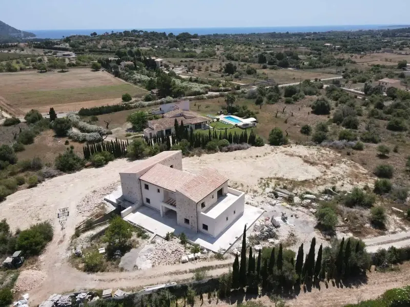 Do you want a finca near the golf course with sea views? This is your opportunity, this finca under construction on a plot of about 21,000 — photo 4