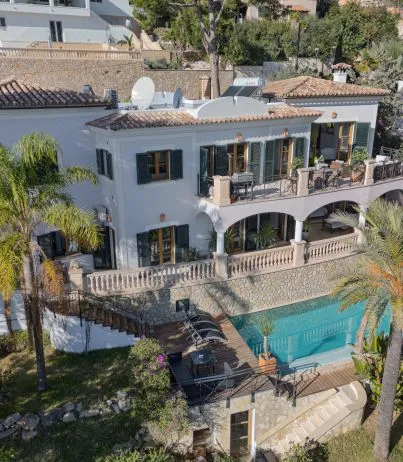 Mediterranean villa in the hills of Costa d'en Blanes — photo 1