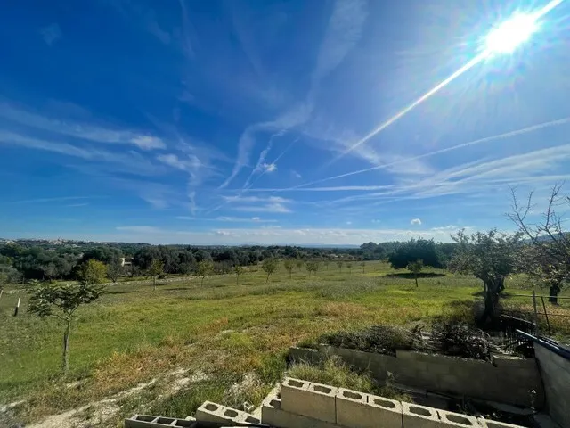 Large country side plot with building licence in place in Moscari village with amazing views to the Campanet village, and the mountains — photo 6