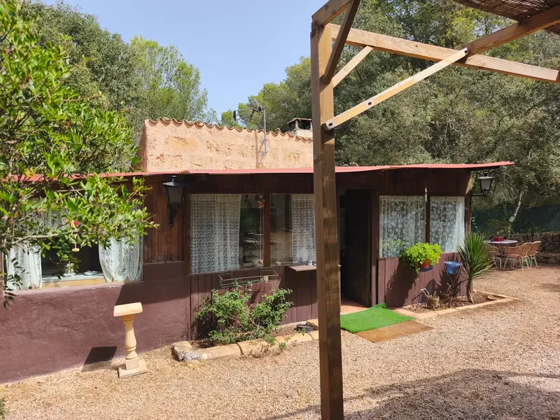 Finca of 12000 m² in the area of Sa Comuna, almost entirely enclosed by stone wall, with an old stone cottage of about 30 m² and an annex — photo 1