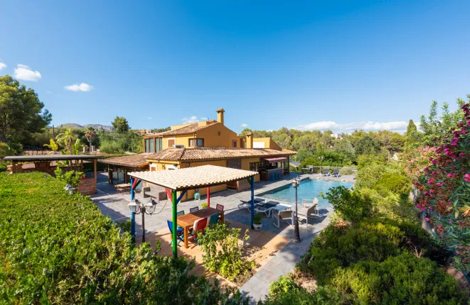 Esporles, sensational finca with pool and wonderful outdoor area in Esporles — photo 1