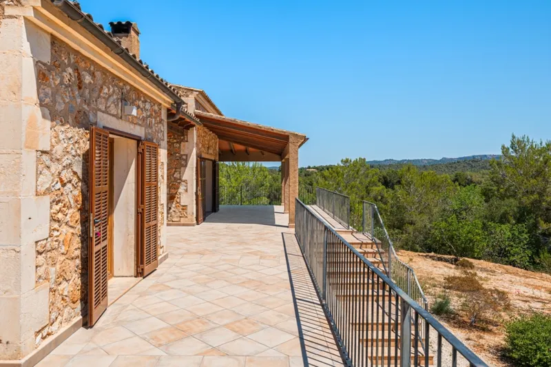 Authentic rural finca with panoramic views in Felanitx — photo 12