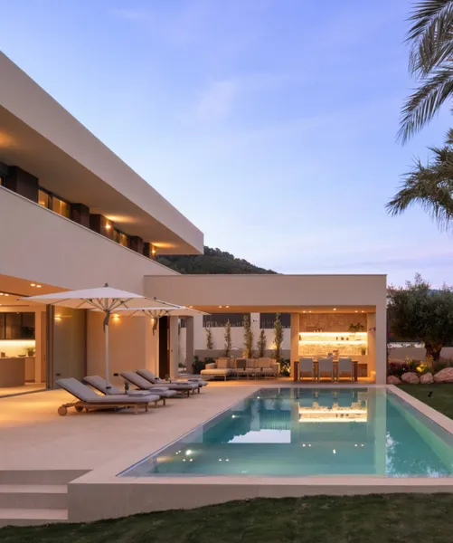 Contemporary Mediterranean Architecture in a Privileged Natural Setting in Sa Font Seca — photo 1