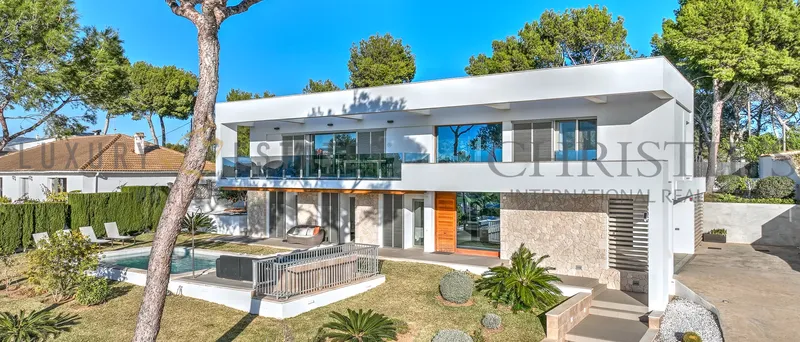 Modern villa in Cala Vinyas with partial sea views — photo 6