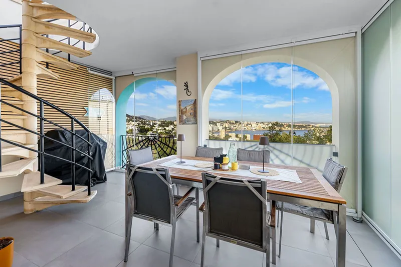 Stylish penthouse with fantastic sea views in Bendinat — photo 6