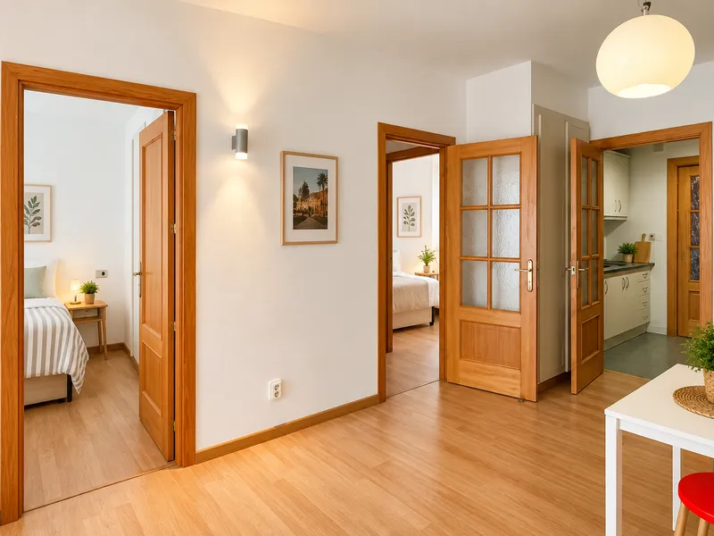 Sunny and well-presented apartment with 2 bedrooms, balcony, lift, Palma Casco Antiguo — photo 7