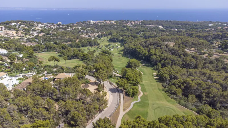 Magnificent plot in Bendinat Golf with sea views, privacy & building license — photo 4