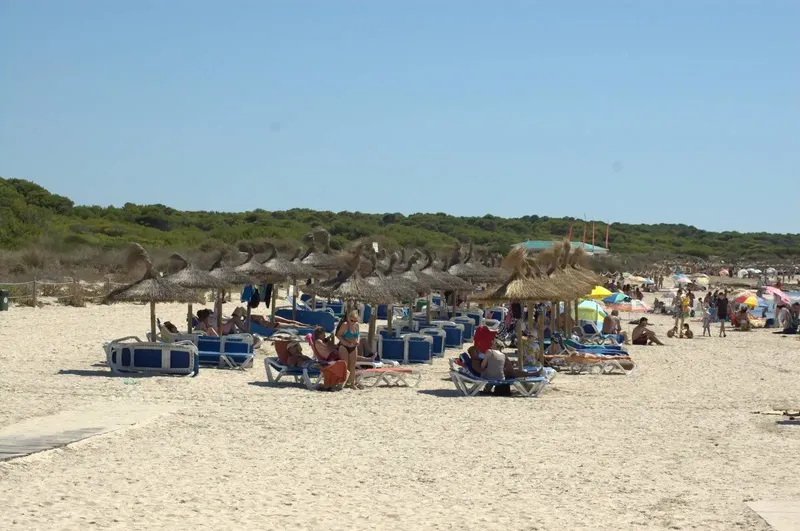 In an idyllic setting in the heart of the beautiful southern region of Mallorca, just 2.5 km from the magnificent Es Trenc beach and the prestigious — photo 8
