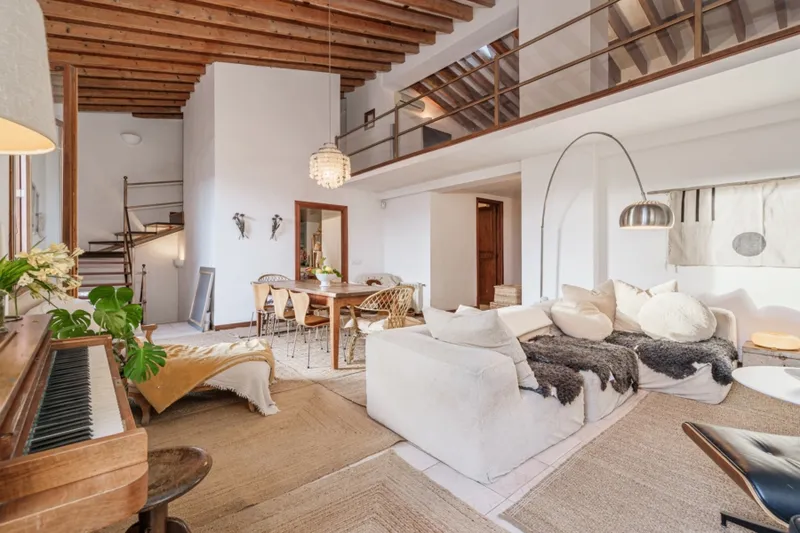 Villa with high ceilings with breathtaking sea views and pool in El Terreno, Palma — photo 6