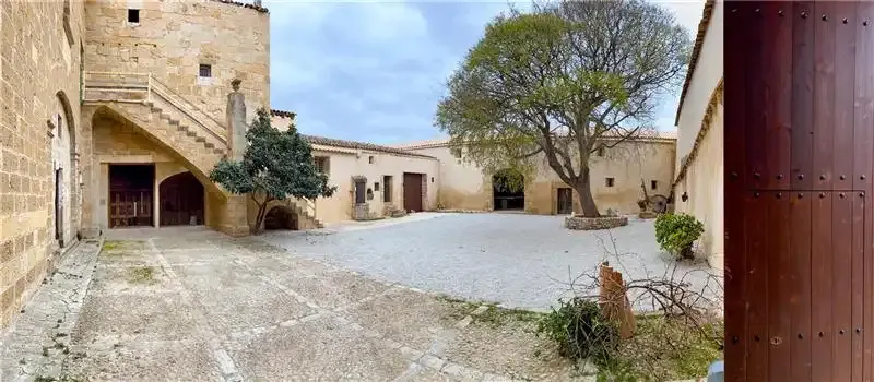 Mallorcan estate with construction project in the center of Palma. It consists of about 1,600m2 built on a 7,000m2 urban plot — photo 2