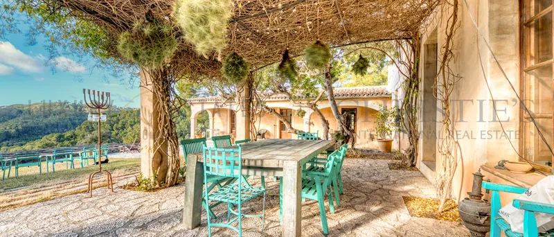 Traditional finca in Andratx with mountain and sea views — photo 9