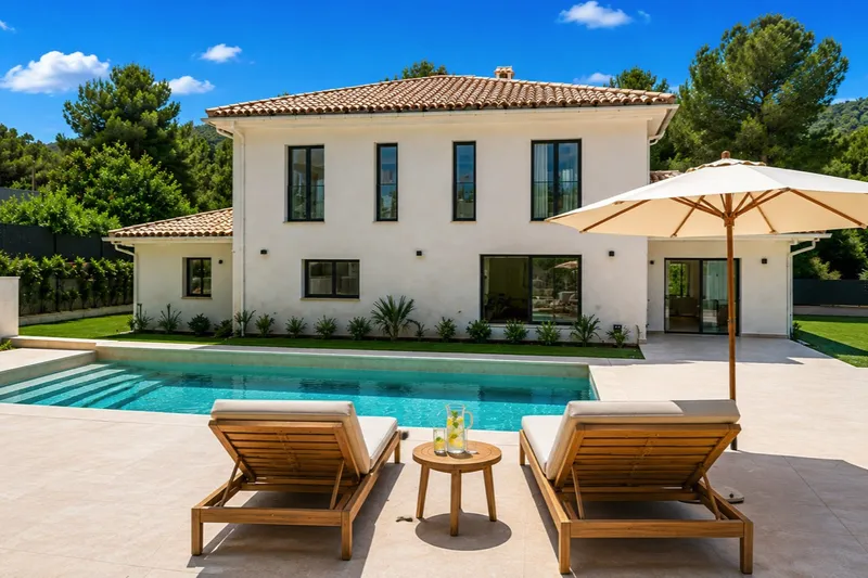 Elegant contemporary Mediterranean villa for sale in Santa Ponsa — photo 1