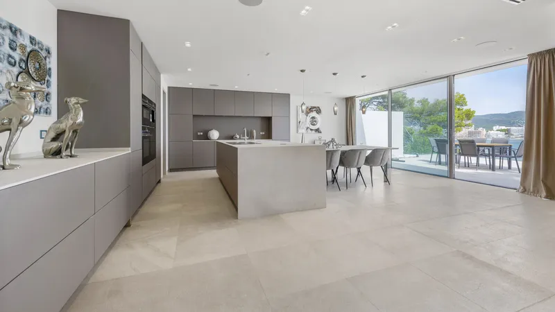 Luxurious villa in first sea line of Cala Vinyas with views to Sa Porrassa — photo 7
