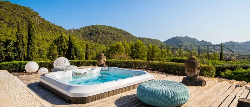 Modern Mediterranean finca near Port Andratx in the southwest of Mallorca with sea views and guest houses — photo 3