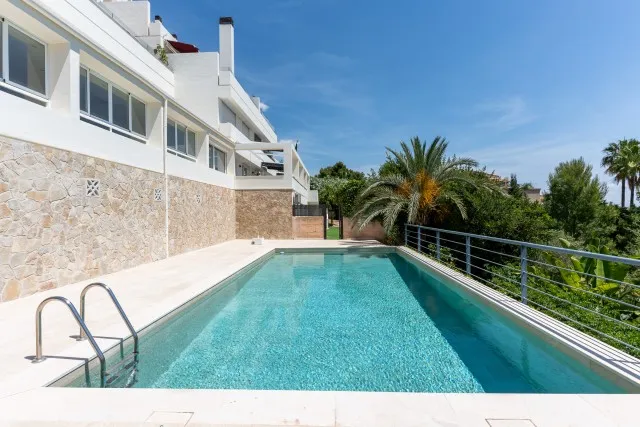Garden apartment with sea views for sale in Cas Catala, Mallorca — photo 1