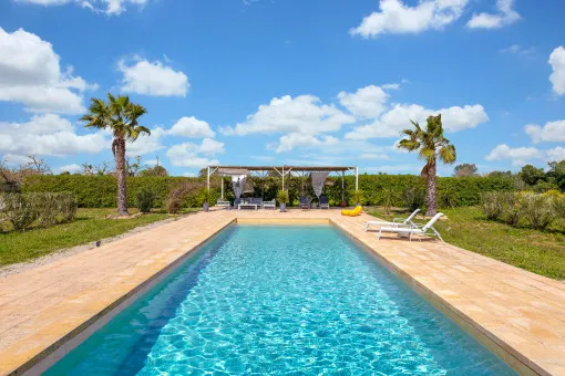 Campos, stylish finca with large pool in a quiet location near Es Trenc — photo 1