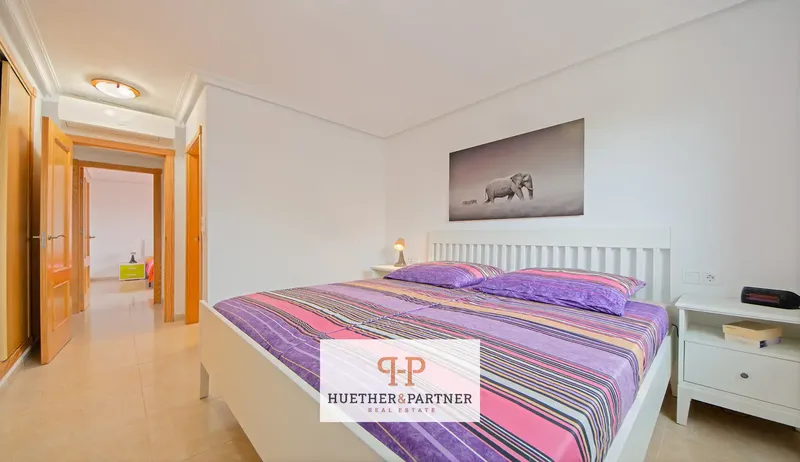 This apartment in Cales de Mallorca stands out as a penthouse close to the beach with a private rooftop terrace and communal pool, ideal for — photo 11