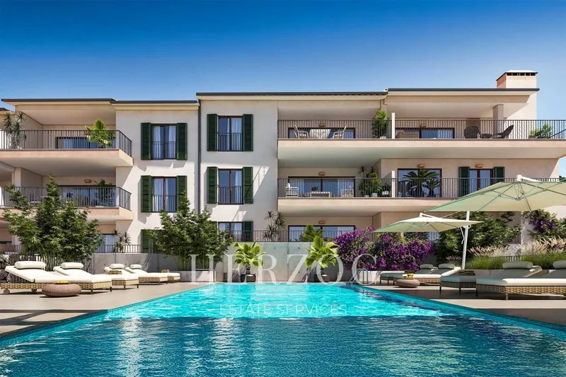 Exclusive new-build apartment with communal pool and underground parking — photo 1