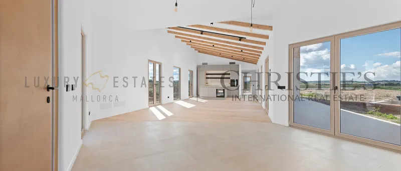 New build natural stone country house in Vilafranca in the center of Mallorca — photo 6