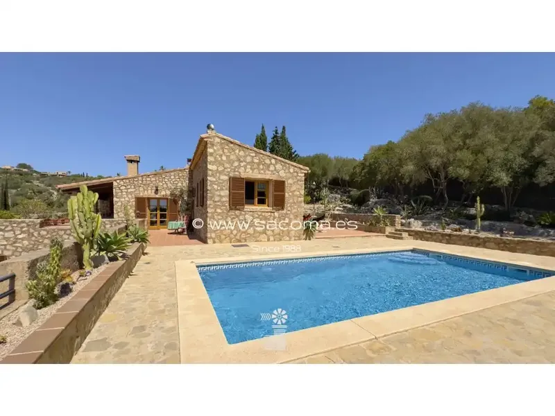 Fabulous stone finca with pool and panoramic sea and mountain views, located in an exclusive and quiet area with south orientation — photo 6
