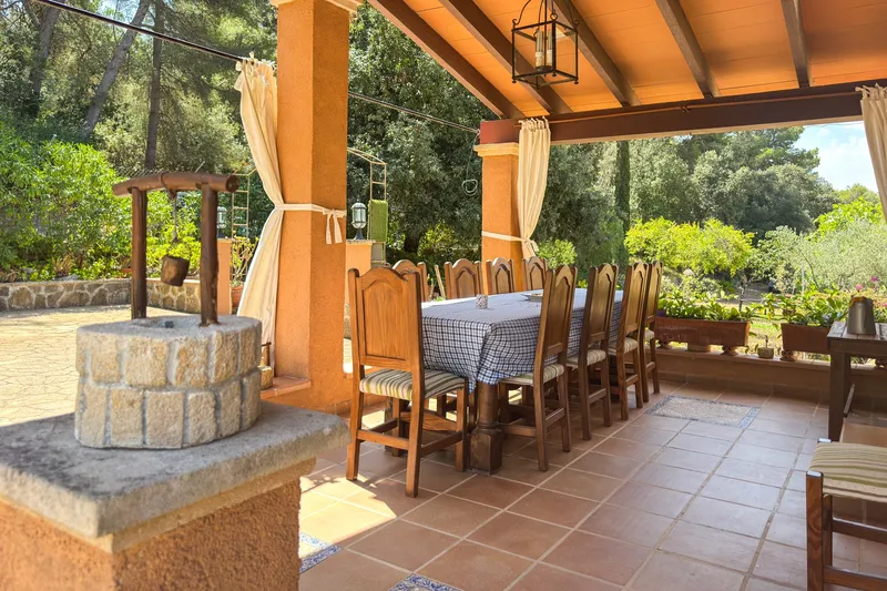 Traditional natural stone finca with pool and beautiful garden near Capdepera — photo 5
