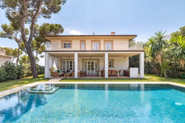 Contemporary villa with spectacular sea views for sale in Costa den Blanes, Mallorca — photo 1