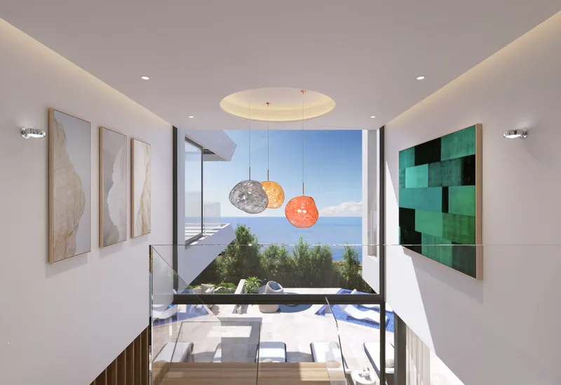 Fantastic villa in Nova Santa Ponsa with breathtaking panoramic sea views — photo 11