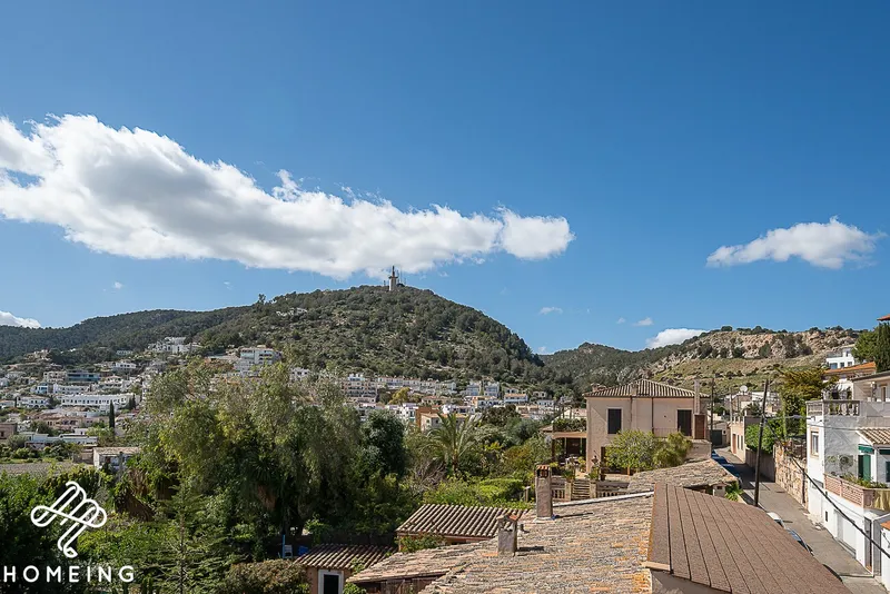 Two-storey village house with sea and mountain views in Génova, Palma. — photo 1