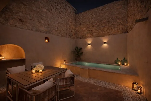 Charming fully renovated historic town house with pool for sale in Alaro, Mallorca — photo 1