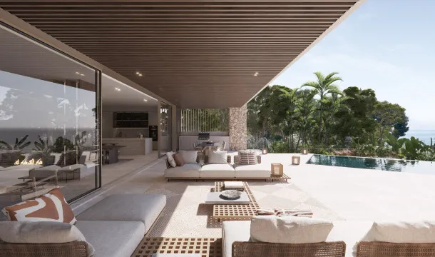 New-build villa with sea views, swimming pool and luxury design in Costa d'en Blanes — photo 4