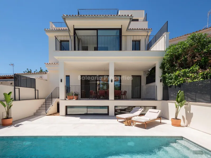 Versatile newly built villa with sea views for sale in Génova, Palma, Mallorca — photo 1