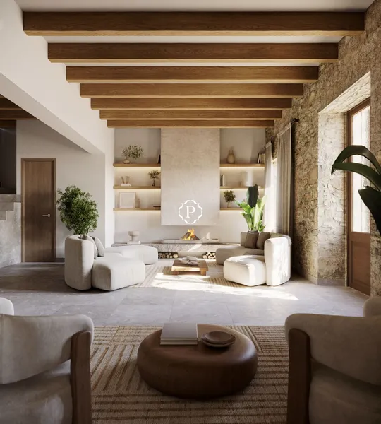 Town house for sale in Pollença currently undergoing a meticulous renovation — photo 2