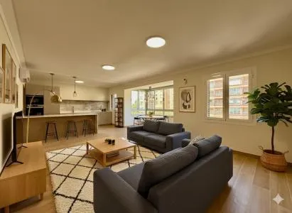 Apartment - Palma de Mallorca (Foners) , Built Surface 132m 2 , 4 Bedrooms, 2 Bathrooms, Lift. — photo 1