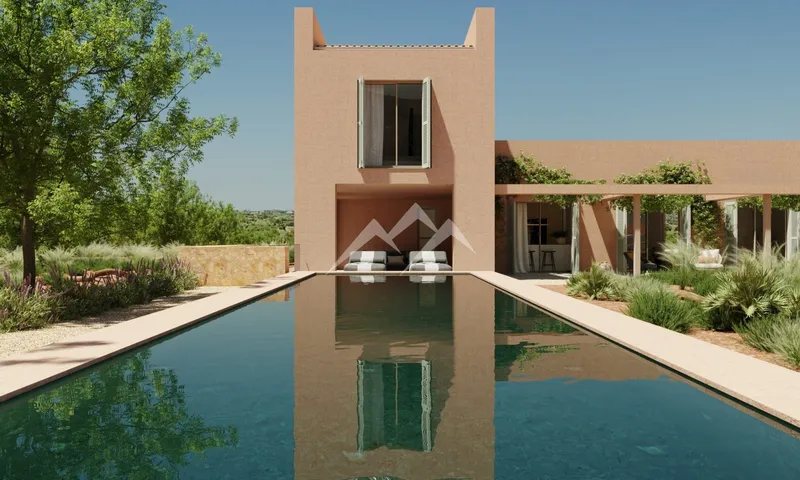 Plot of 41,670 m² with project for house with pool in Manacor — photo 3