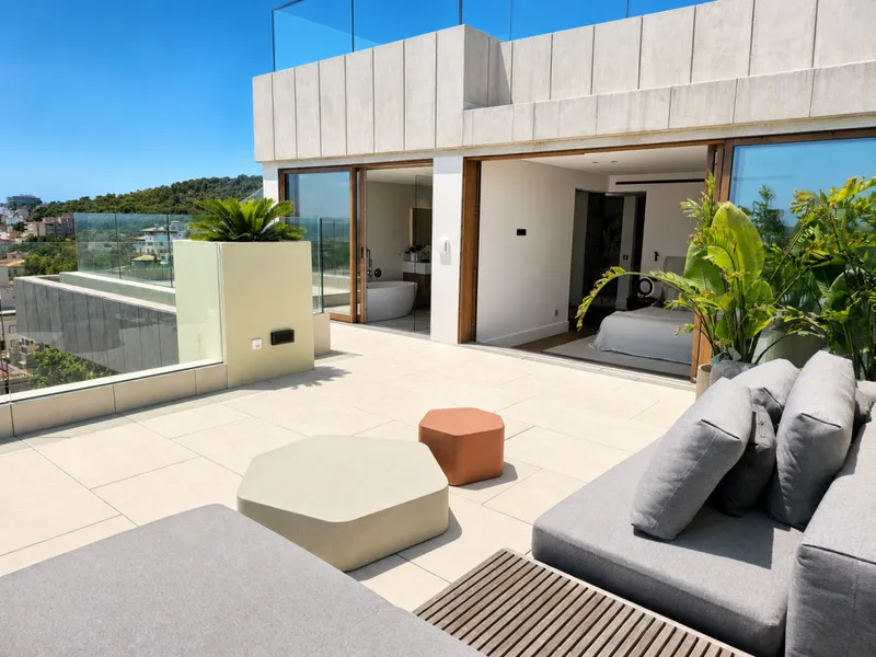 Ref. 2110: Spectacular duplex penthouse with sea views in Palma Son Armadams, for sale — photo 9