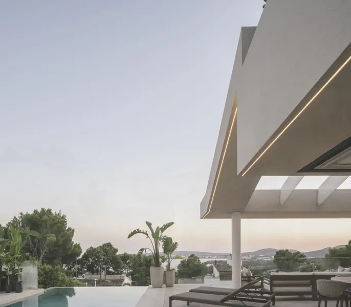 New built luxury villa with sea views in Portals — photo 3