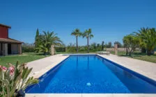 Beautiful finca with large pool and tennis court in Campos, Mallorca — photo 4