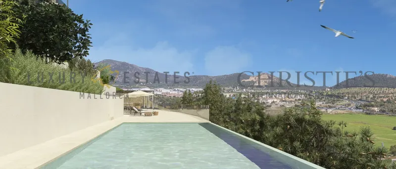 New build apartment in Santa Ponsa with large balcony and communal pool — photo 10