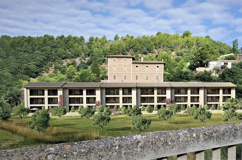 Project! Impressive apartment complex in quiet location of Bunyola, in the Tramuntana mountains — photo 1