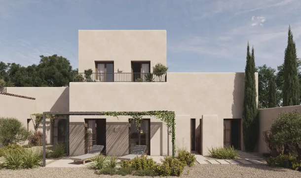 New built villa with pool on a large plot in Ses Salines — photo 5
