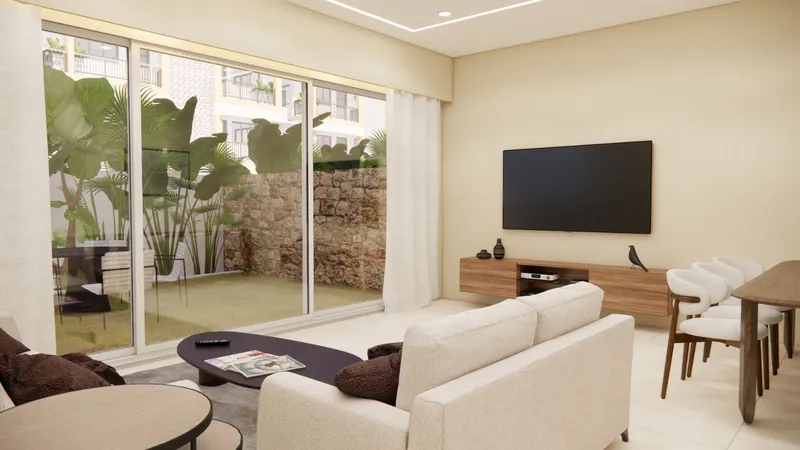 Modern duplex apartment with jacuzzi and garden in Colonia San Jordi 1 — photo 2
